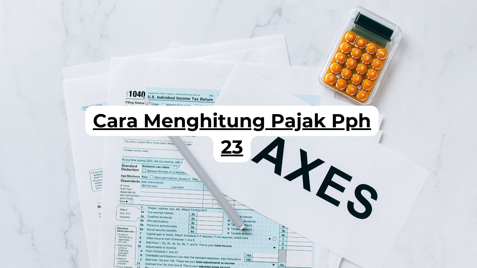 Cara Menghitung Pajak Pph 23