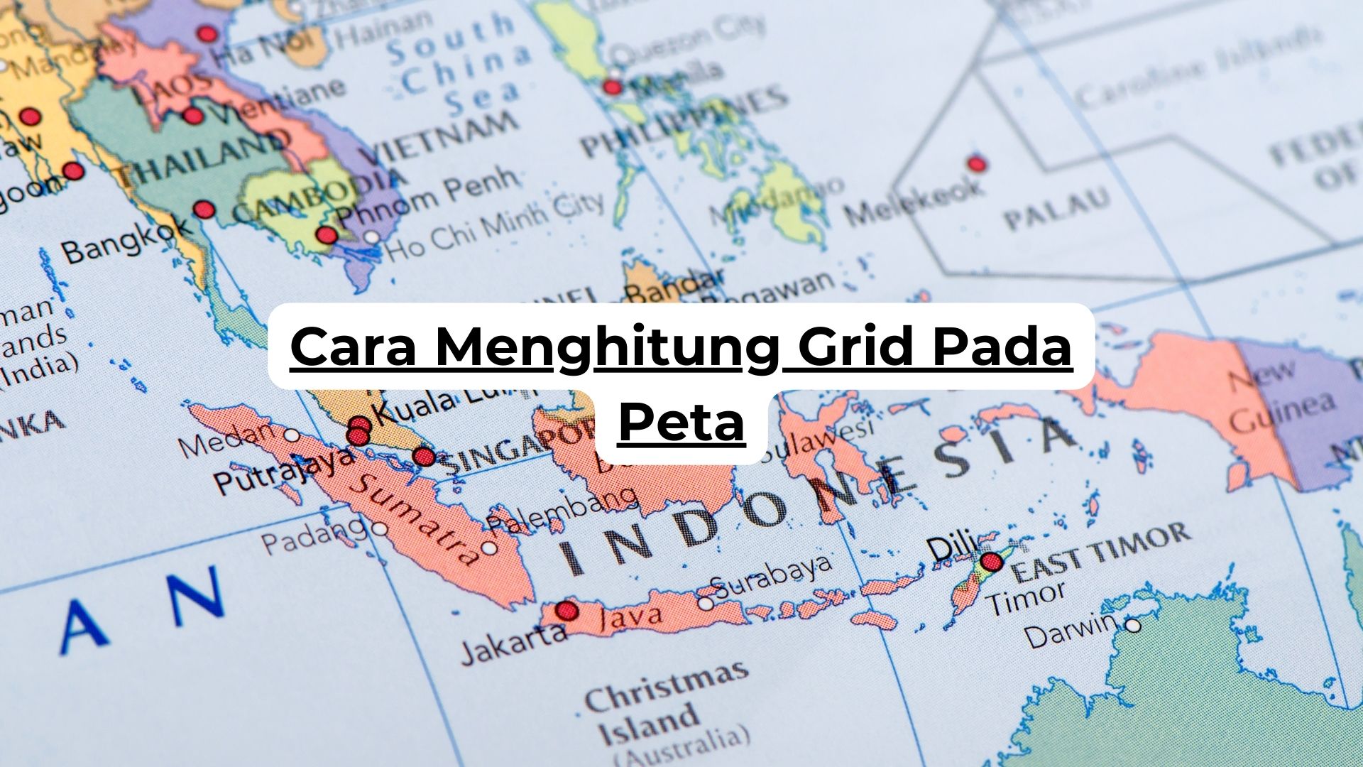 Cara Menghitung Grid Pada Peta