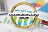 Cara Menghitung Bunga Menurun