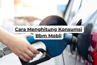 Cara Menghitung Konsumsi Bbm Mobil