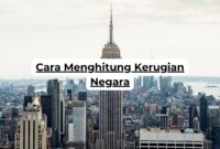 Cara Menghitung Kerugian Negara