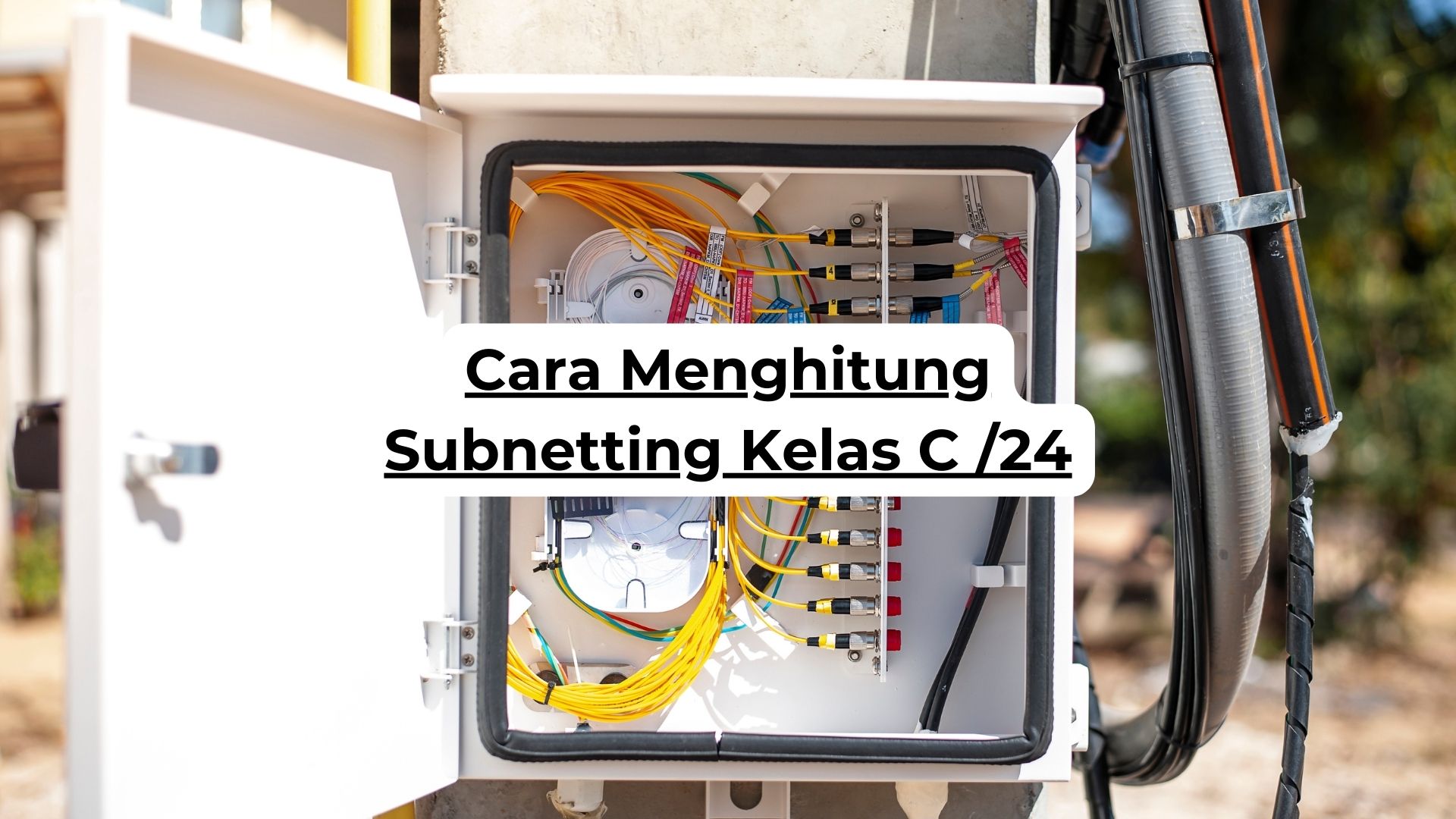 Cara Menghitung Subnetting Kelas C /24